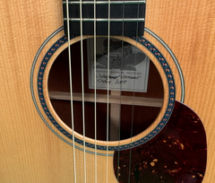 Froggy Bottom K Std Mahogany guitar chevron rosette