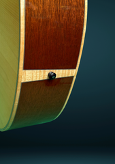 Froggy Bottom K Std Mahogany guitar end graft