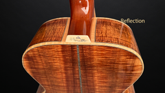 Froggy Bottom M dlx Koa guitar curly maple bindings and grafts