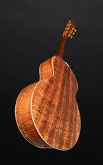 Froggy Bottom M dlx Koa guitar glam shot back