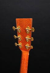 Froggy Bottom M dlx Koa guitar back of headstock