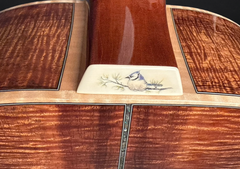 Froggy Bottom M dlx Koa guitar engraved heel cap