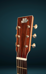 Froggy Bottom M dlx Guatemalan rosewood guitar headstock