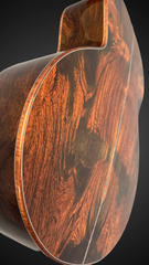 Froggy Bottom M Ltd Brazilian rosewood guitar figured back detail