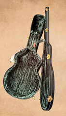 Froggy Bottom M Ltd Brazilian rosewood guitar case interior