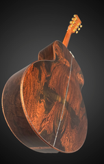 Froggy Bottom M Ltd Brazilian rosewood guitar glam shot back