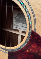 Froggy Bottom M Ltd Brazilian rosewood guitar with abalone rosette