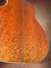 Froggy Bottom R12 mahogany guitar abalone back strip
