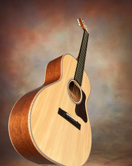 Froggy Bottom R12 mahogany guitar glam shot
