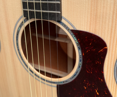 Froggy Bottom R12 mahogany guitar abalone rosette