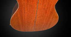 Froggy Bottom R-14 Dlx guitar #R2596 abalone back strip