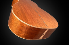 Froggy Bottom R-14 Dlx guitar #R2596 binding detail
