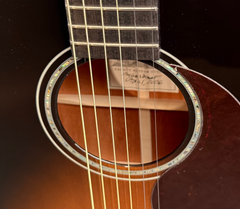 Froggy Bottom model S dlx Mahogany guitar abalone rosette