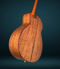 Gerber Walnut cutaway guitar end jack