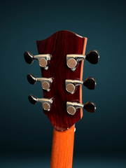 Gerber Walnut cutaway guitar tuners