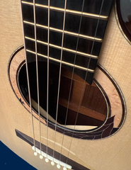 Gerber Walnut cutaway guitar gold EVO frets