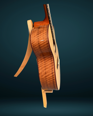 Gerber Walnut cutaway guitar side