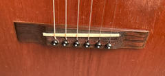 Vintage Gibson 00 All Mahogany guitar circa 1930 with rosewood bridge