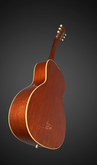 Vintage Gibson 00 All Mahogany guitar circa 1930 glam shot back