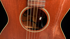 Vintage Gibson 00 All Mahogany guitar circa 1930 with electronics