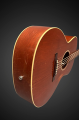 Vintage Gibson 00 All Mahogany guitar circa 1930 end jack