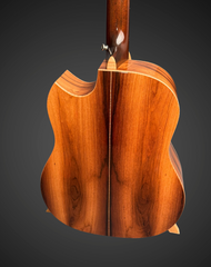 Goodall Brazilian rosewood Concert Standard guitar back