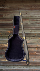 Goodall Brazilian rosewood Concert Standard guitar case interior