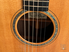 Goodall RS guitar abalone rosette