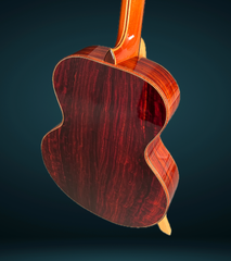 Hoffman J cocobolo guitar back