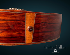 Hoffman J cocobolo guitar end graft