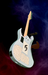 Ibanez Custom Pia electric guitar-copy of BEAT tour Steve Vai guitar glam shot back
