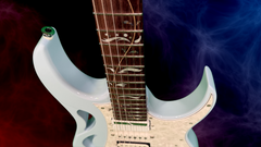 Ibanez Custom Pia electric guitar-copy of BEAT tour Steve Vai guitar double cutaway
