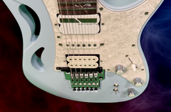 Ibanez Custom Pia electric guitar-copy of BEAT tour Steve Vai guitar pickups