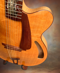 Ken Parker acoustic archtop guitar pernambuco pickguard