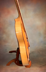 Ken Parker acoustic archtop guitar Side
