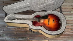 Kim Walker Archtop #118 inside Case