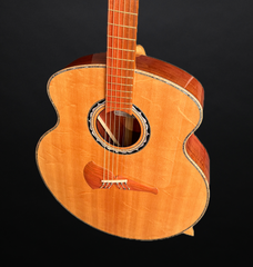 Klein Kauffman Pink Ivory guitar at guitargal.com
