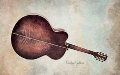 Kopp K-200 Art Deco Guitar glam shot back