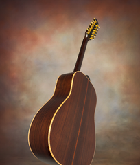 Langejans 12 string guitar glam shot back