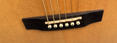 Langejans R-6 acoustic Baritone guitar ebony bridge