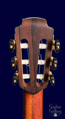 Lowden S50J Ziricote guitar back of headstock