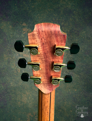 Lowden S-50 12 Fret All Koa guitar back of headstock