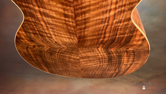 Lowden O23x custom Walnut guitar low back