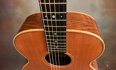 Lowden O23x custom Walnut guitar fretboard