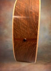 Lowden O23x custom Walnut guitar end graft