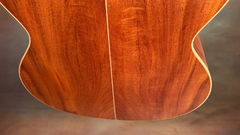 Lowden Pierre Bensusan 'Old Lady" guitar figured Cuban mahogany back
