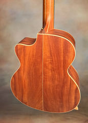 Lowden Pierre Bensusan 'Old Lady" guitar Cuban Mahogany back