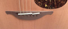 Lowden Pierre Bensusan 'Old Lady" guitar pinless rosewood bridge