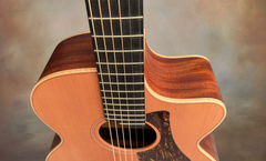 Lowden Pierre Bensusan 'Old Lady" guitar ebony fretboard