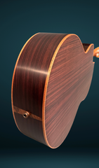 Lowden S25J nylon string guitar bindings